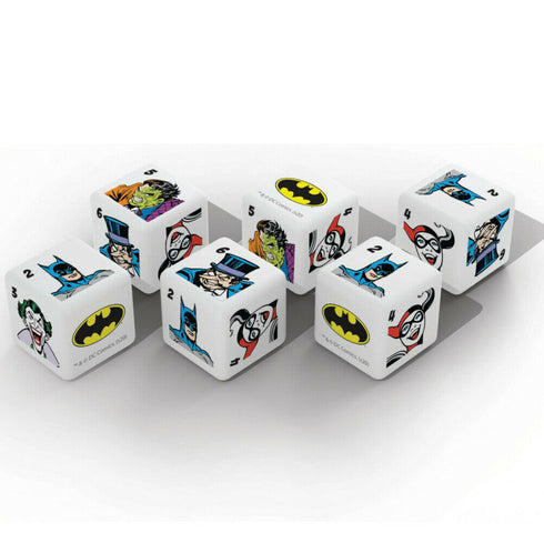 DC Comics Batman Collectible D6 Dice Set